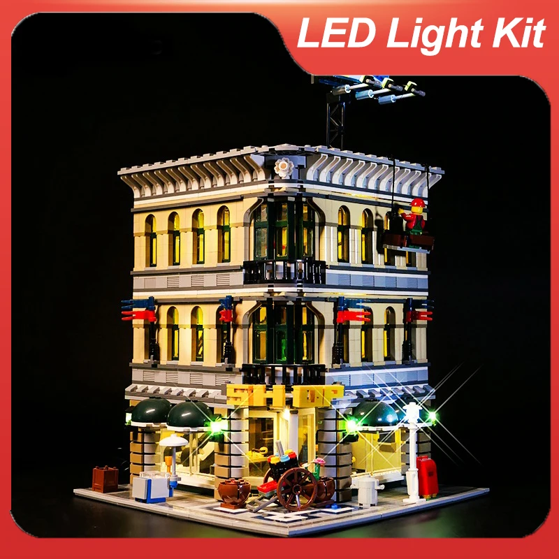 LED Light Set For 10211 compatible 15005 department store (Only LED Light, NOT Include The Model Bricks)