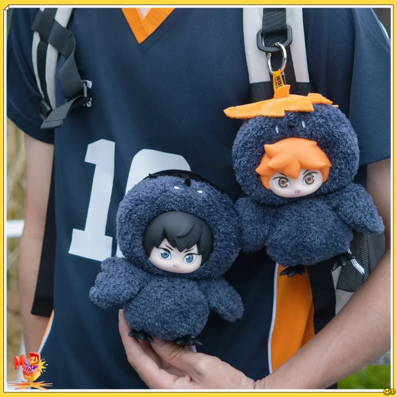 

Подлинная Gong Haikyuu Dumpster Battle Series, резиновая слепая коробка, волейбол, аниме, мягкий шарм, кавайная аниме, сумка Хината Шойо, подвеска