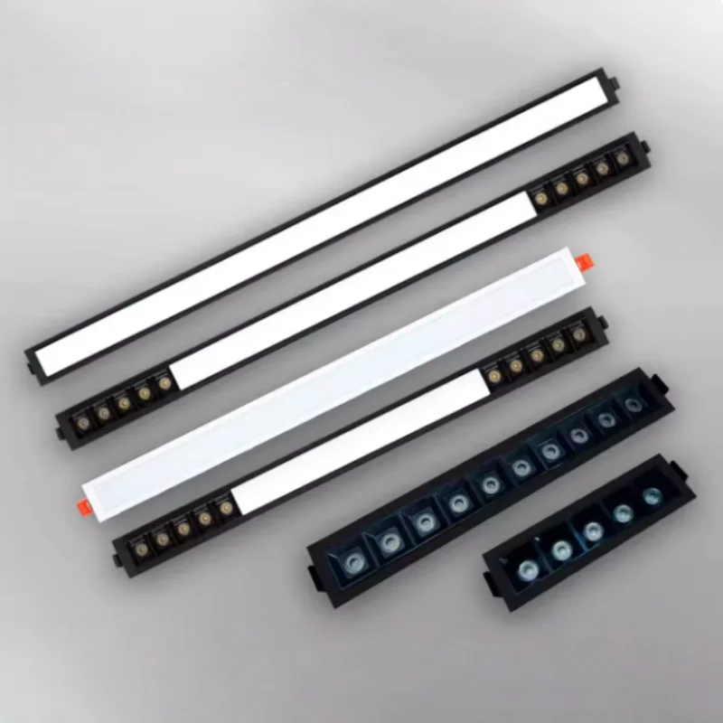 

Embedded line light LED downlight ceiling light 10W 12W 20W 25W 35W grille light COB spot light Indoor lighting AC110V-220V