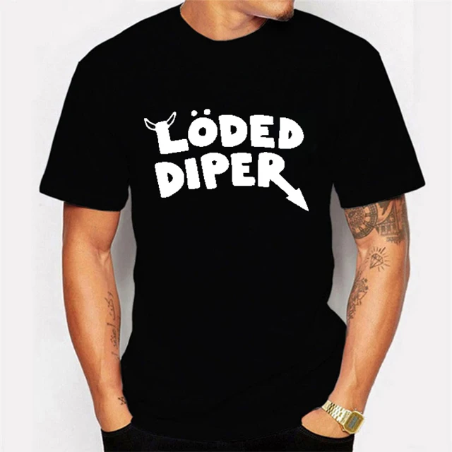 

Summer Children's T-shirts LODED DIPER Print Cotton Boy T Shirt Man Woman Clothes Fashion Family Suit