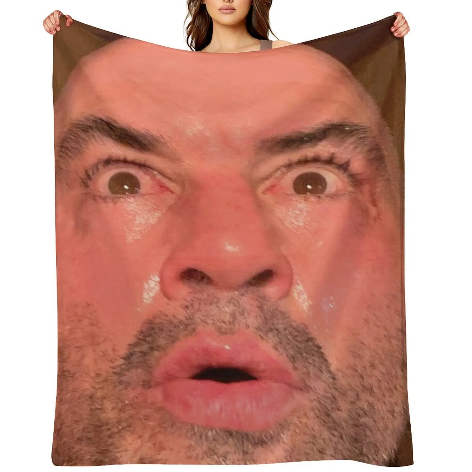 

Joe Rogan Sauna Face Throw Blanket Tourist anime sofa bed Luxury Brand Blankets