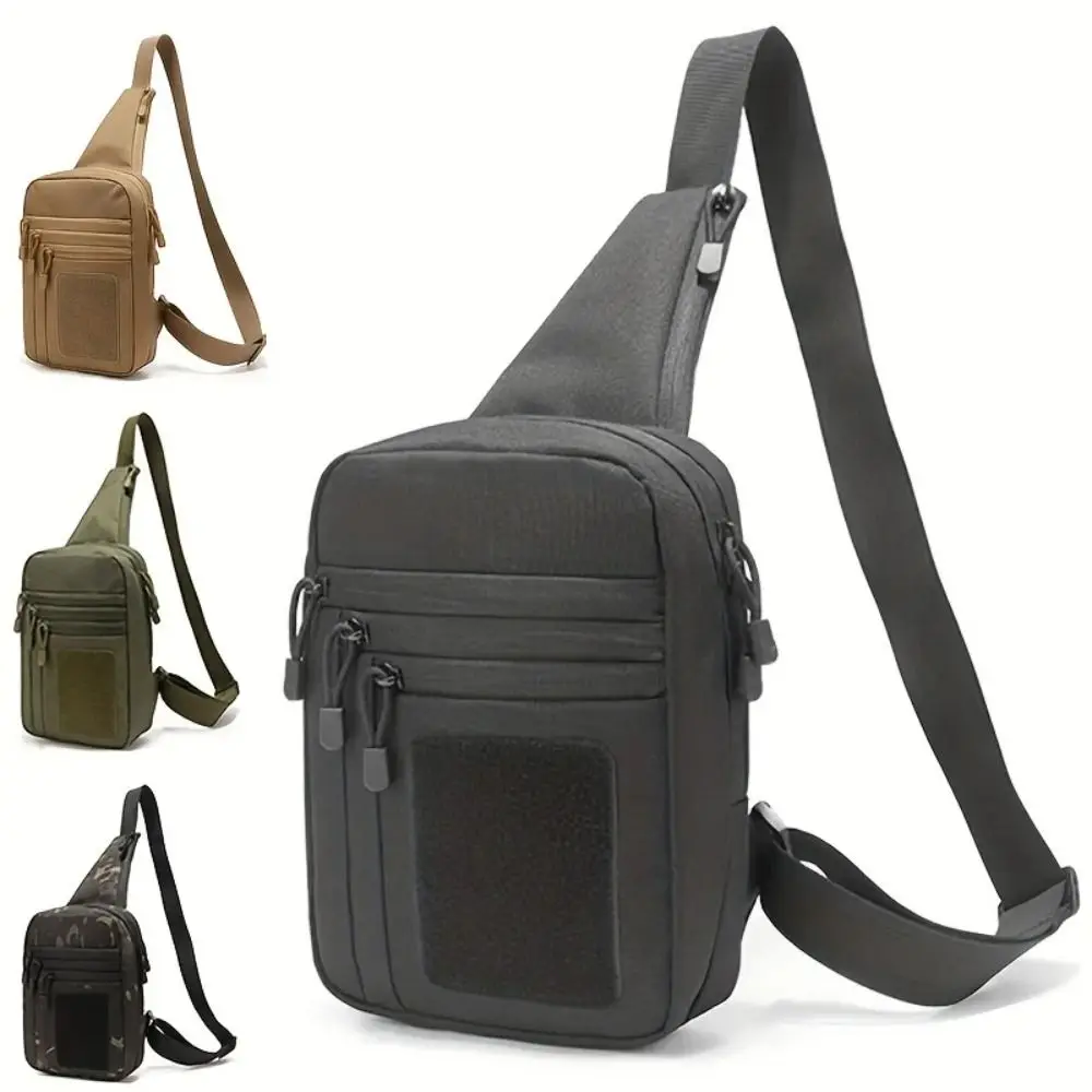 

Large Capacity Outdoor Chest Bag Oxford Cloth Waterproof Climbing Crossbody Bags Multi-layer Travel Shoulder Bag Camping