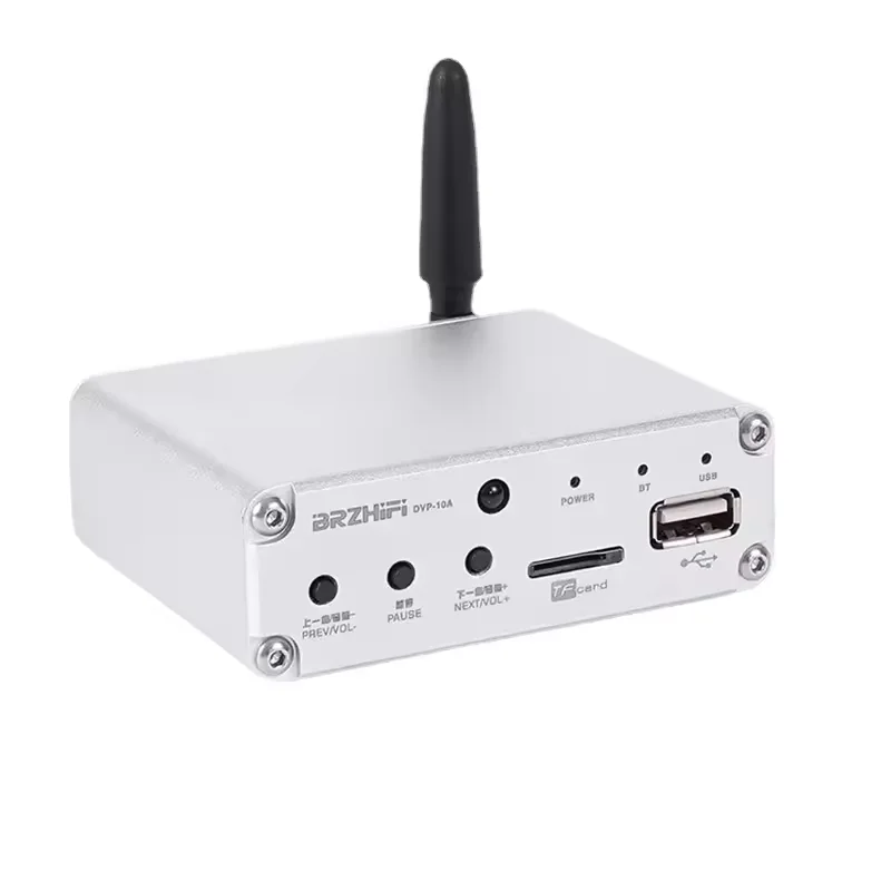 

Audiophile Audio Player ES9018K2M DAC U Disk TF Card Lossless Read HIFI Music Player Bt 5.0 Remote Control