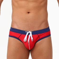 Mens Swimwear Swim Briefs Hi-Q Sexy Breathable Swimming Trunks Boxer Swimsuit Bathing Suit Speed Matching Beach Shorts sunga