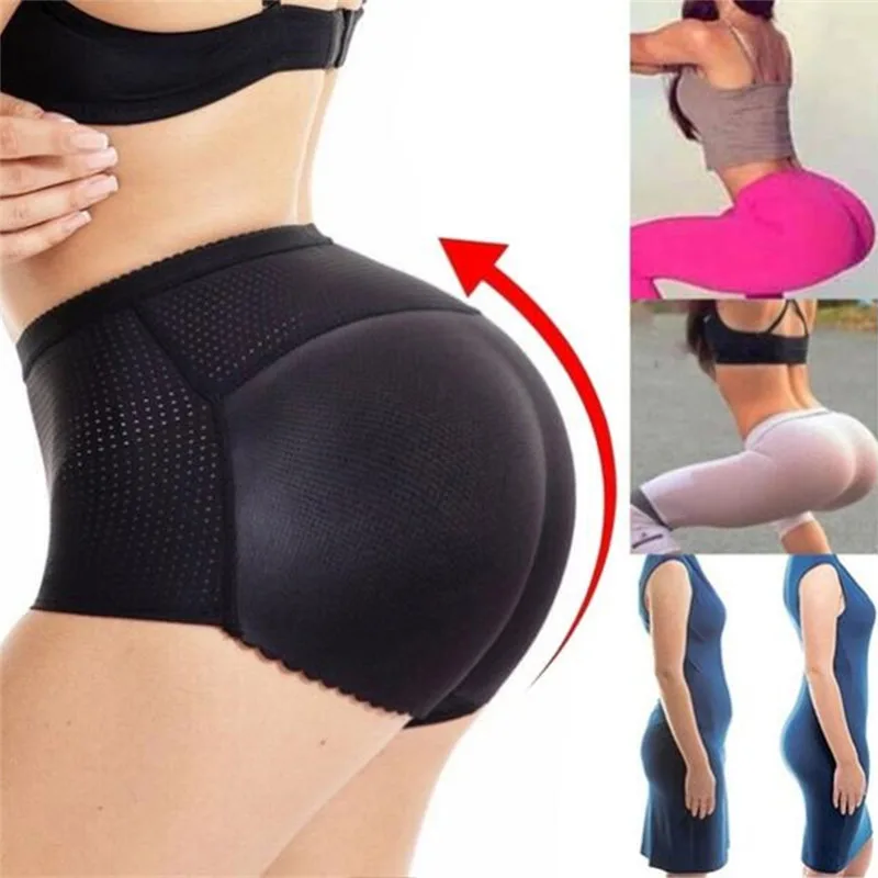 Butt Lifter Shaper Panties Hip Pads Shapewear Push Up Booty Enhancer Control Panties Invisible Underwear Fake Ass For Women