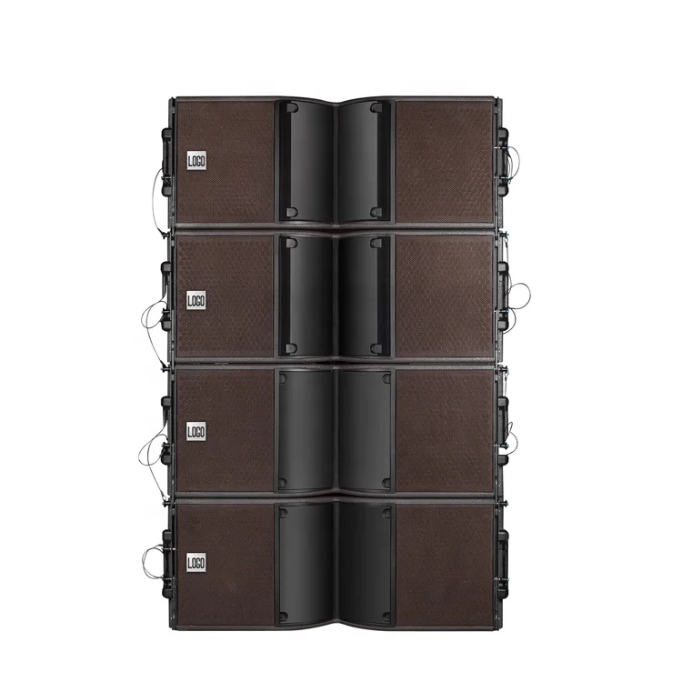 

Звуковая система линейного массива, 2-полосная двойная 12-дюймовая неодимовая линейная матрица с питанием от наружной сцены, линейная матрица, акустическая система