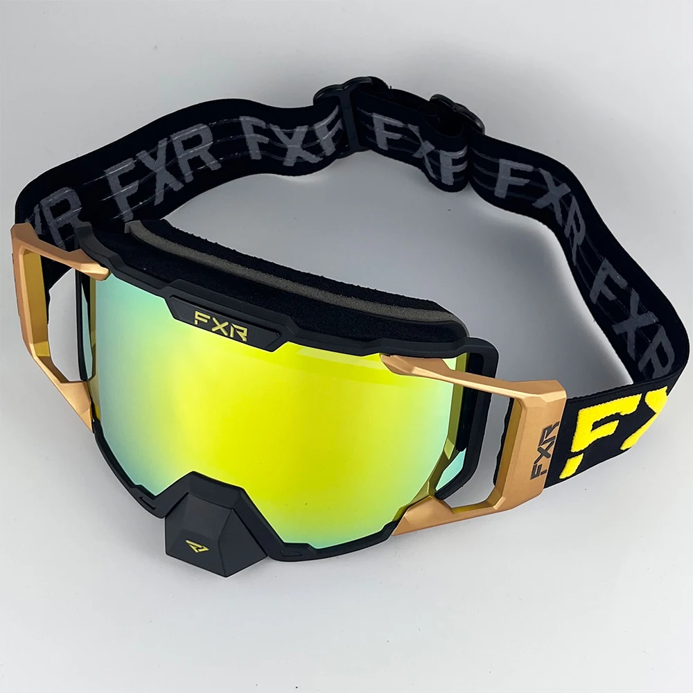 FXR موتوكروس نظارات مكافحة الضباب التزلج نظارات ATV MTB حماية الدراجات سباق الدراجات النارية نظارات يندبروف على الجليد حملق