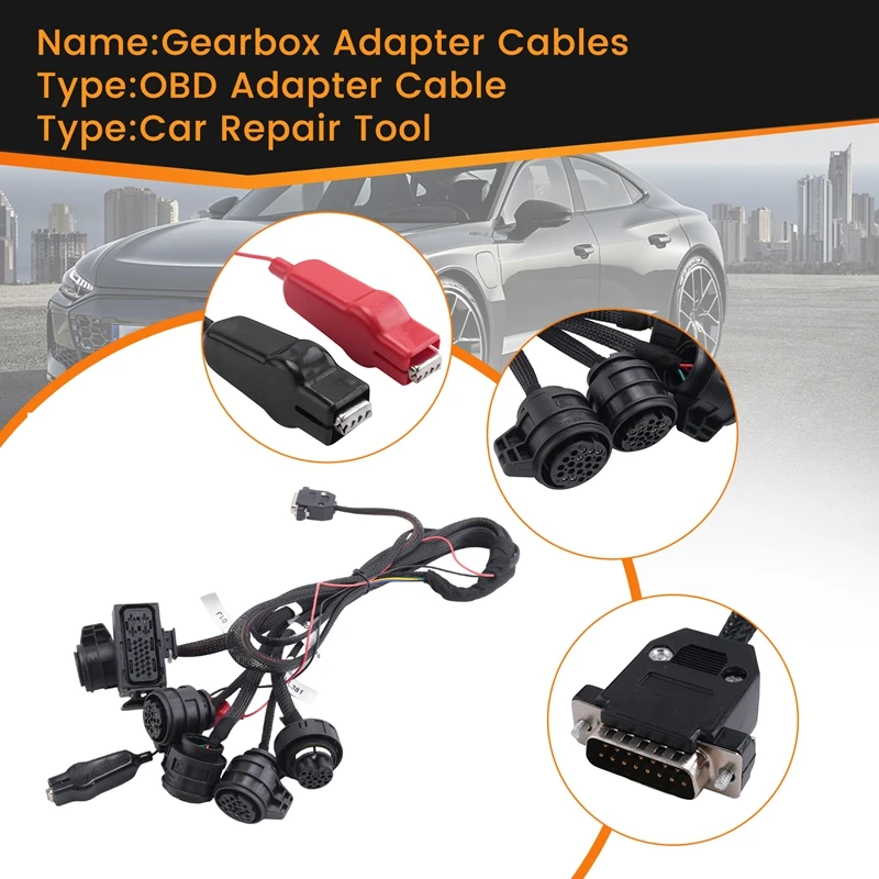 For  VAG Gearbox Adapter Cables DQ250 DQ200 VL381 VL300 OBD Adapter Cable Car Repair Tool