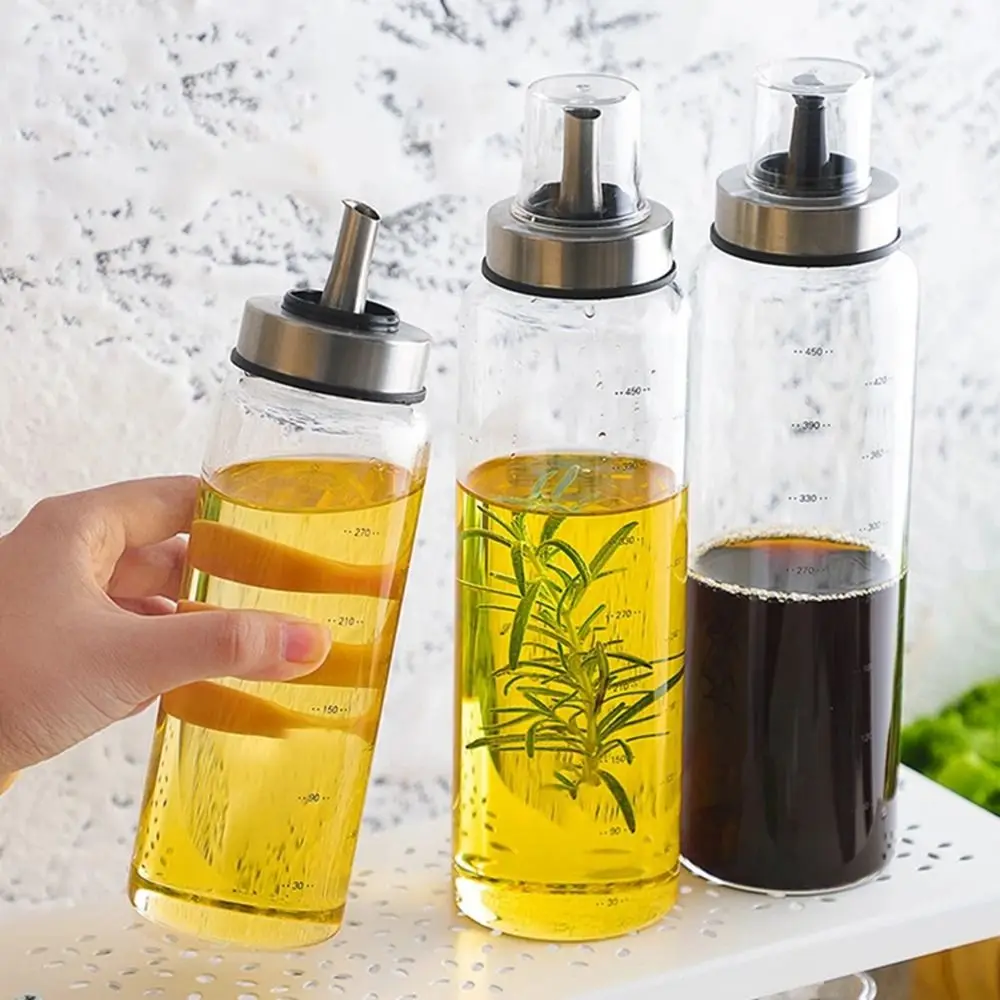 

Leak-Proof Dustproof With Dust Cover Kitchen Gadget Storage Bottle Condiment Bottle Sauce Container Seasoning Pot Oil Bottle