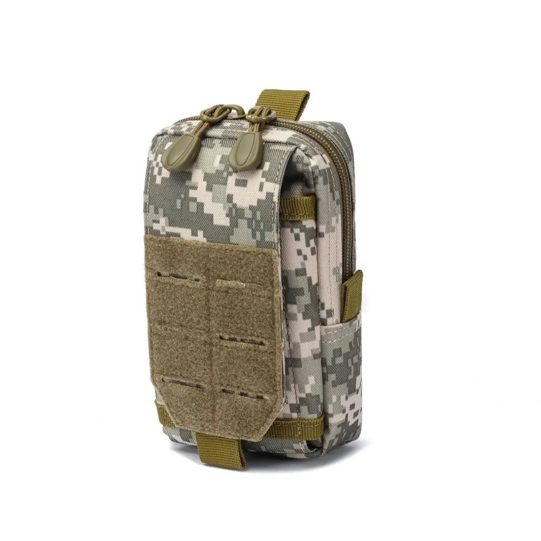 

Men’s Tactical Belt Waist Pack - Small Pocket Survival Tool Bag for Running Travel Camping Hunting Airsoft