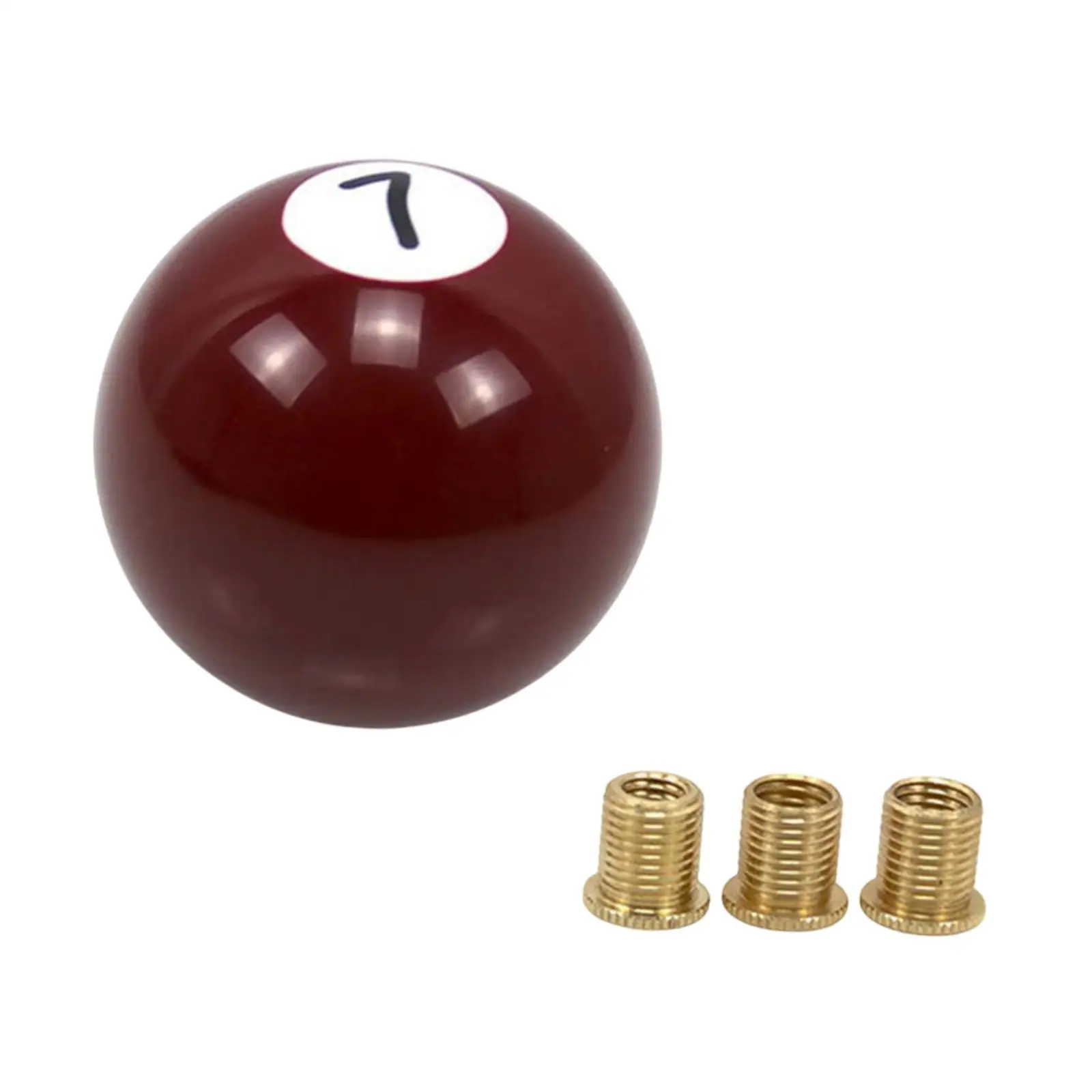 Car Gear Shifter Knob Gear Shifting Handle Number 7 Billiard Ball Stylish Multipurpose for Bus SUV Automotive Supplies
