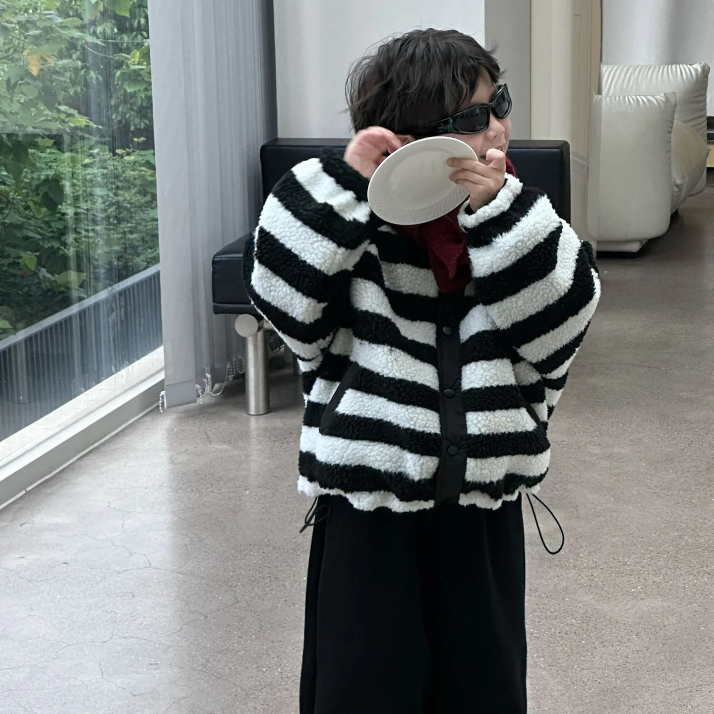 Children Clothing Fashion Design Sense All Match Coat 2024 Winter New Korean Style Boys Two Ways To Wear Thick Warm Casual Coat