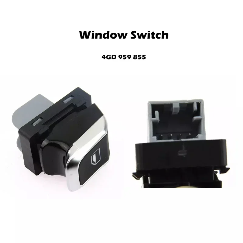 Apply to Audi A6 Q3 A1 A4 A5 A6 A7 A8 Q3 Q5 RS5 RS6 RS7 Window Control Button Window Regulator Switch 4GD 959 855