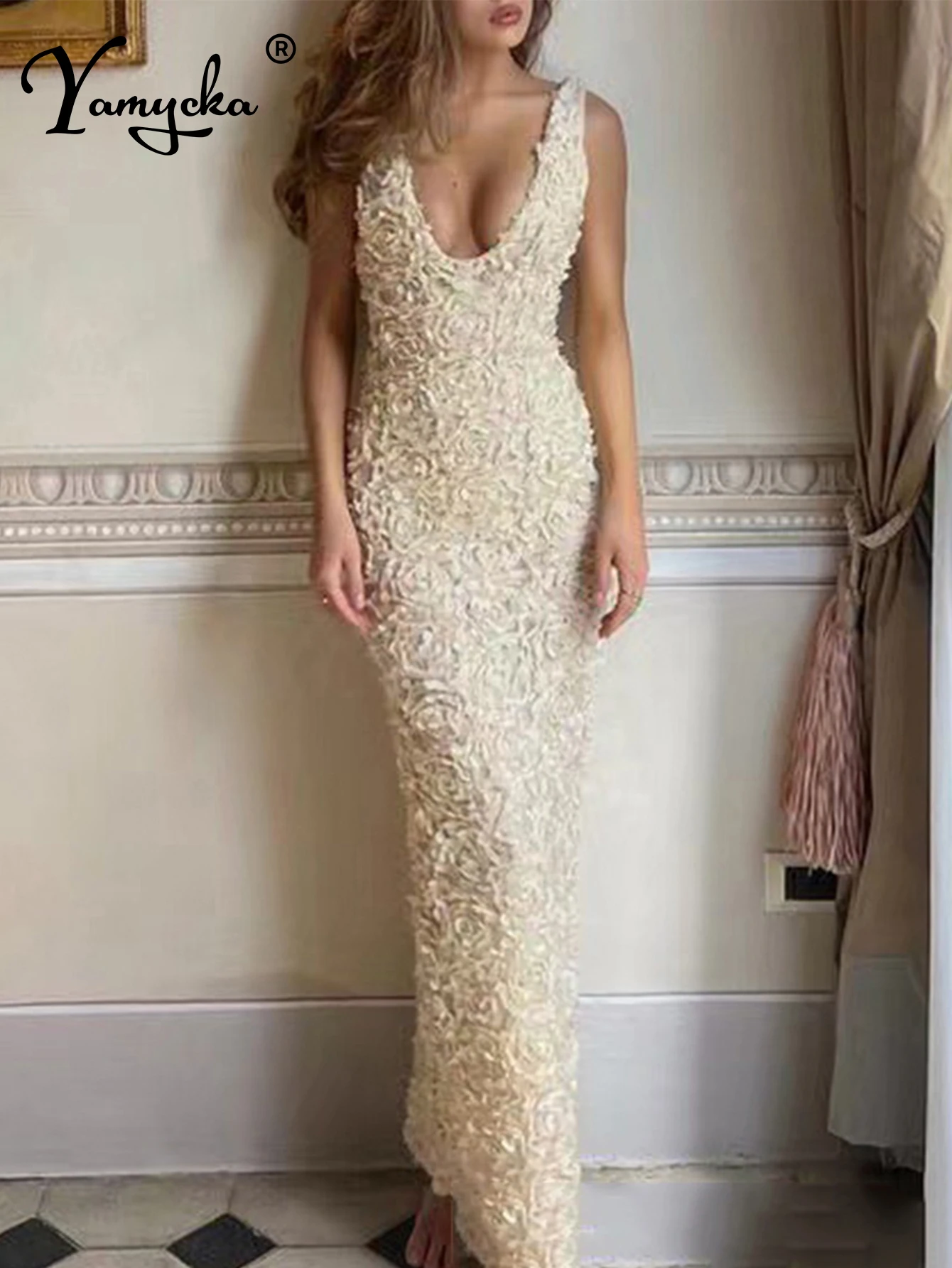 

Sexy backless maxi summer dress women elegant luxury bodycon birthday party dress woman clothing evening long dresses vestidos