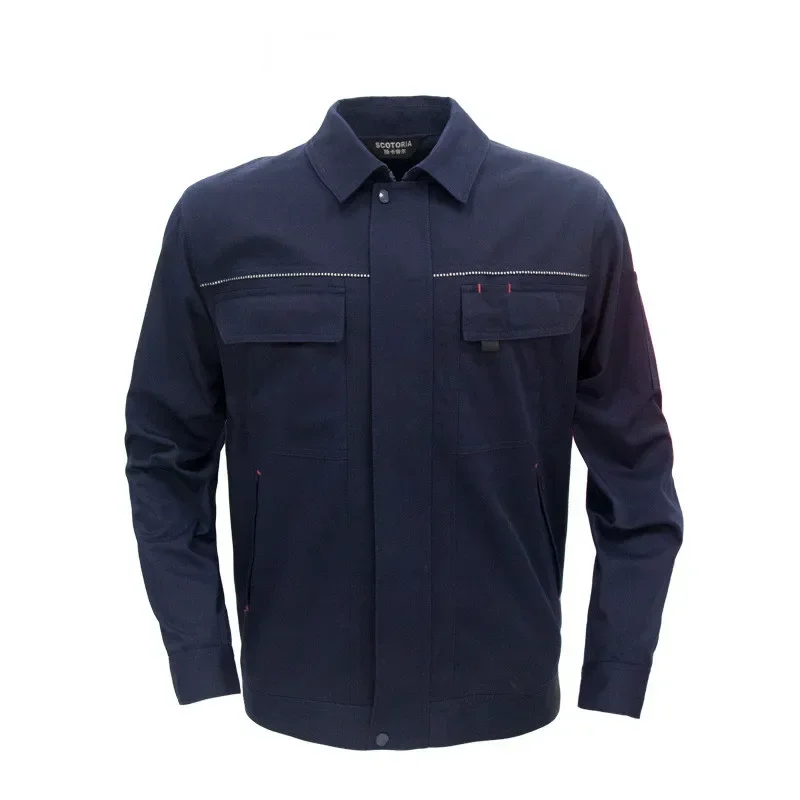DurableSpring And Autumn Long Sleeve Men's And Women's Machinery Repair And Decoration Property Site Labor Protection Clothing