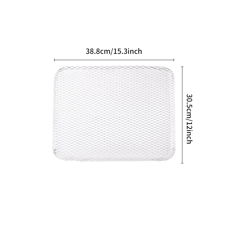 10 قطعة/المجموعة الفولاذ المقاوم للصدأ الشواء شبكة المتاح غير عصا صينية الشواء بطانة للتخييم نزهة المنزل اللحوم الأسماك شواء حصيرة