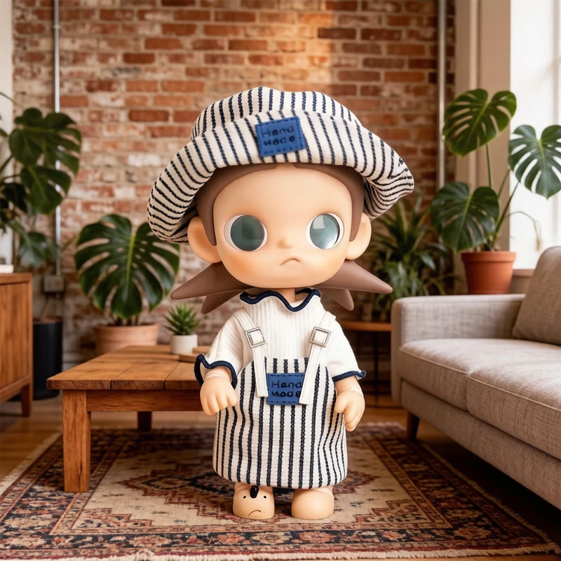 

Zsiga children's clothing striped suit dress up bucket hat cute accessories uniform replacement set holiday gift