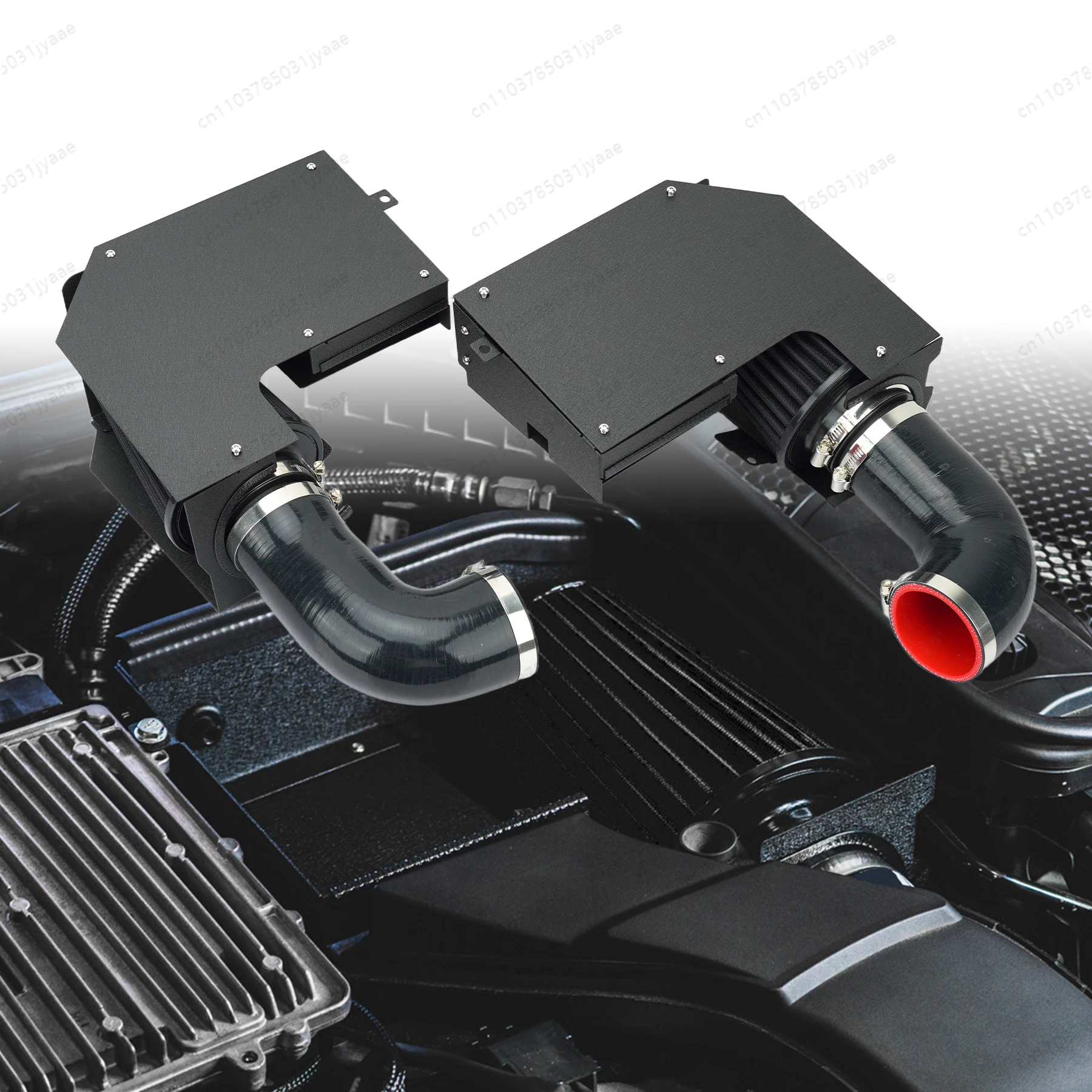 M276 V6 Twin Turbo Engine Car Cold Air Intake Kit for C400 C450 C43 E43 E400 CLS400 V6 3.0L With Air Filter