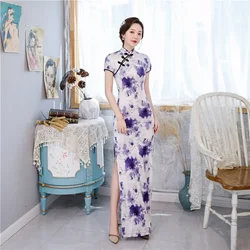 Fashion Clothes Casual Elegant Ethnic Style Show Streetwear Cheongsam Qipao Y2k Dress for Women Summer Women Clothing Vintage