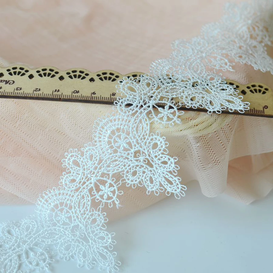 Flower Lace Fabric for DIY Projects