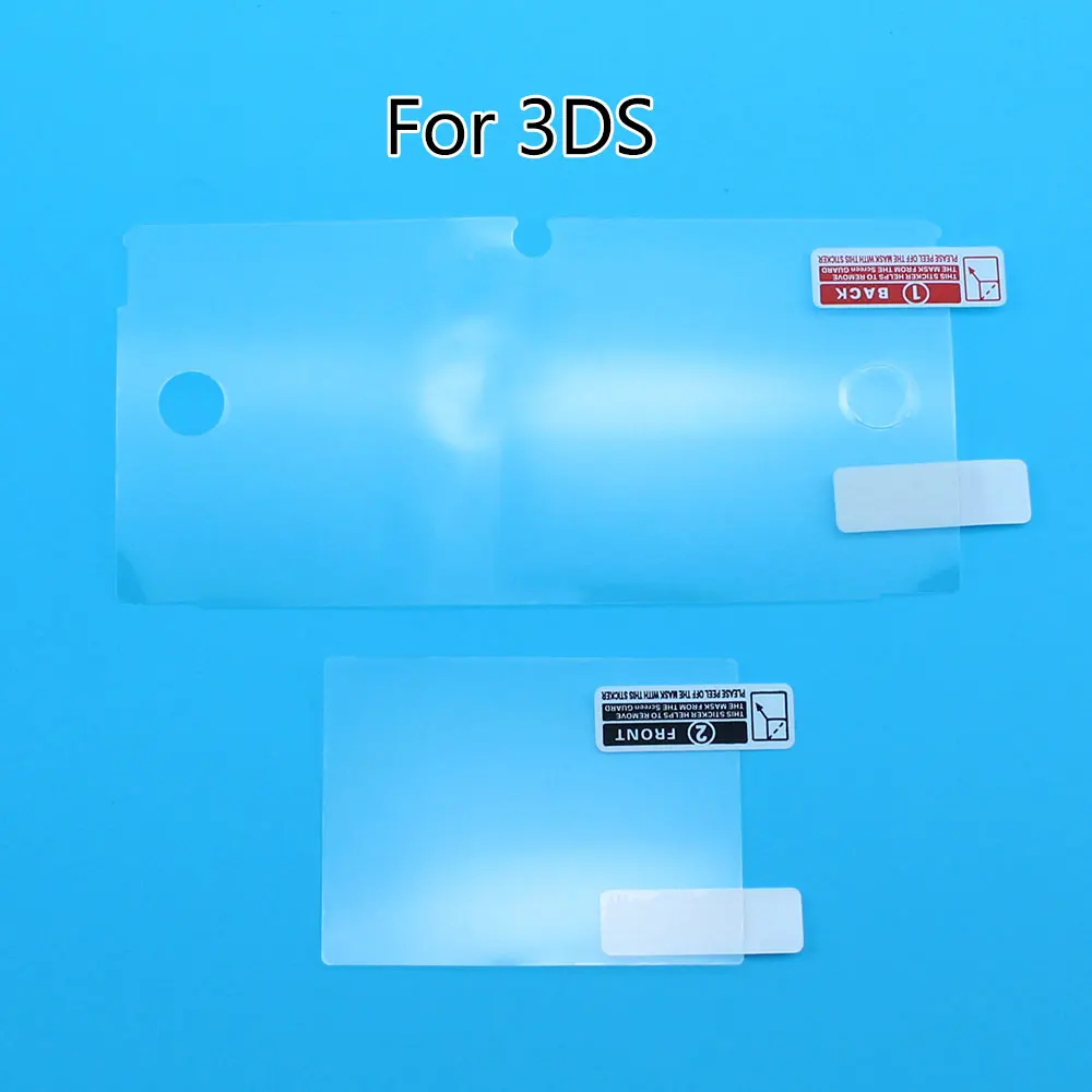 1 Piece Top and Bottom HD Clear Protector for Nintend DSL NDSL For 2DS New 3DS XL Switch Lite LCD Screen Protector Accessories