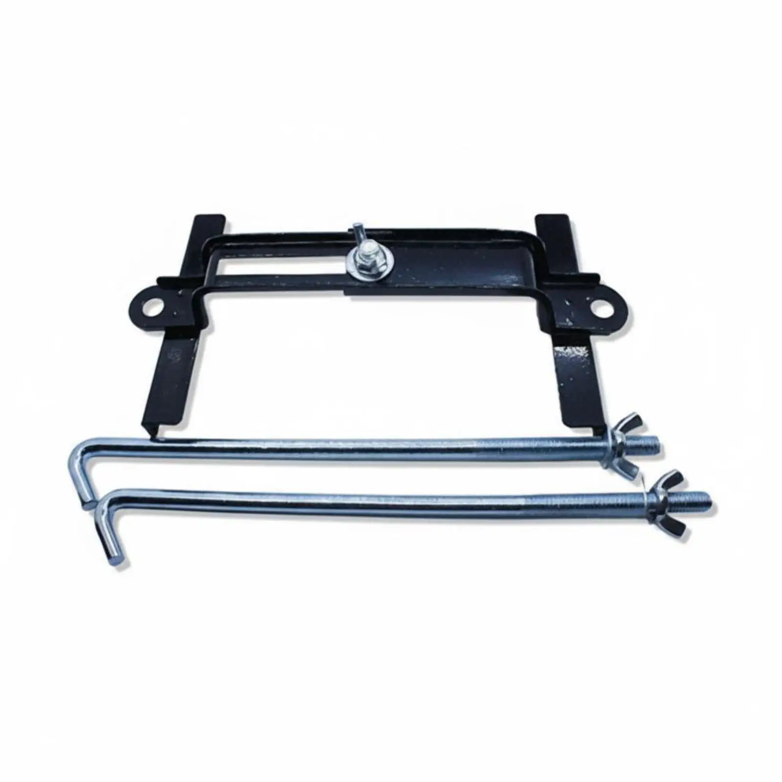 Car Battery Bracket Heavy Duty Adjustable Battery Hold down Easy Installation Automotive Part for Mechanics, DIY Enthusiasts