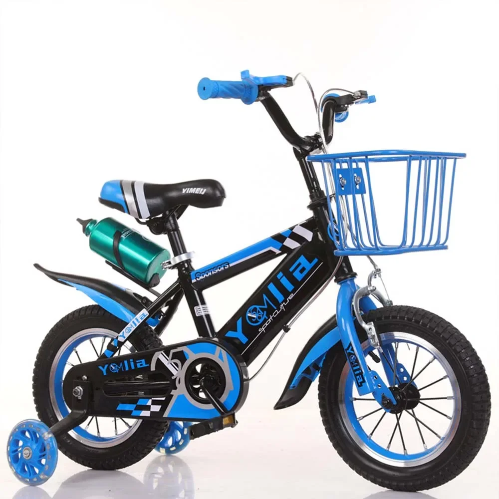 Children Bicycle 14 Inch Children Bicycle High Carbon Steel Frame Rear Hold Brake Sensitive And Safe Wear Resistant Tire