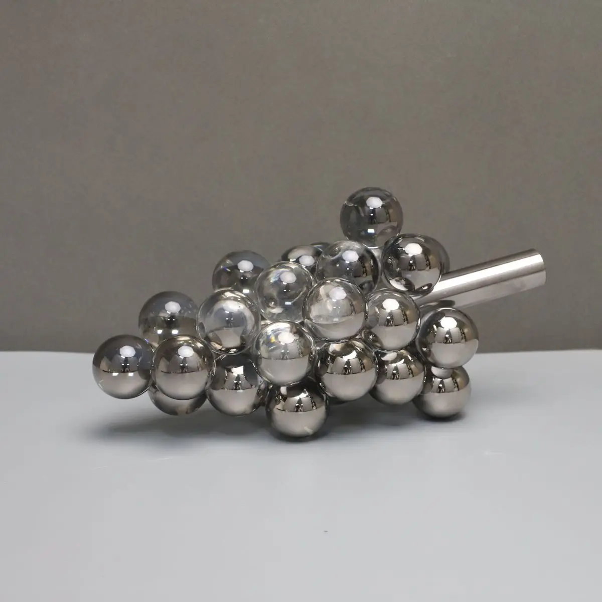 

Modern Luxury Home Decorations Grapes Statue Hotel Room Desktop Decor Crystal Crafts