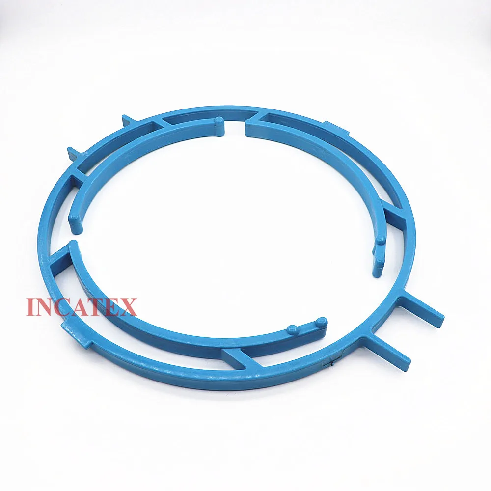 3 Piezas de Repuesto para Máquina de Bordar Plana Barudan de Buena Calidad, Marco de Plástico Tipo Araña de 150 mm, Azul