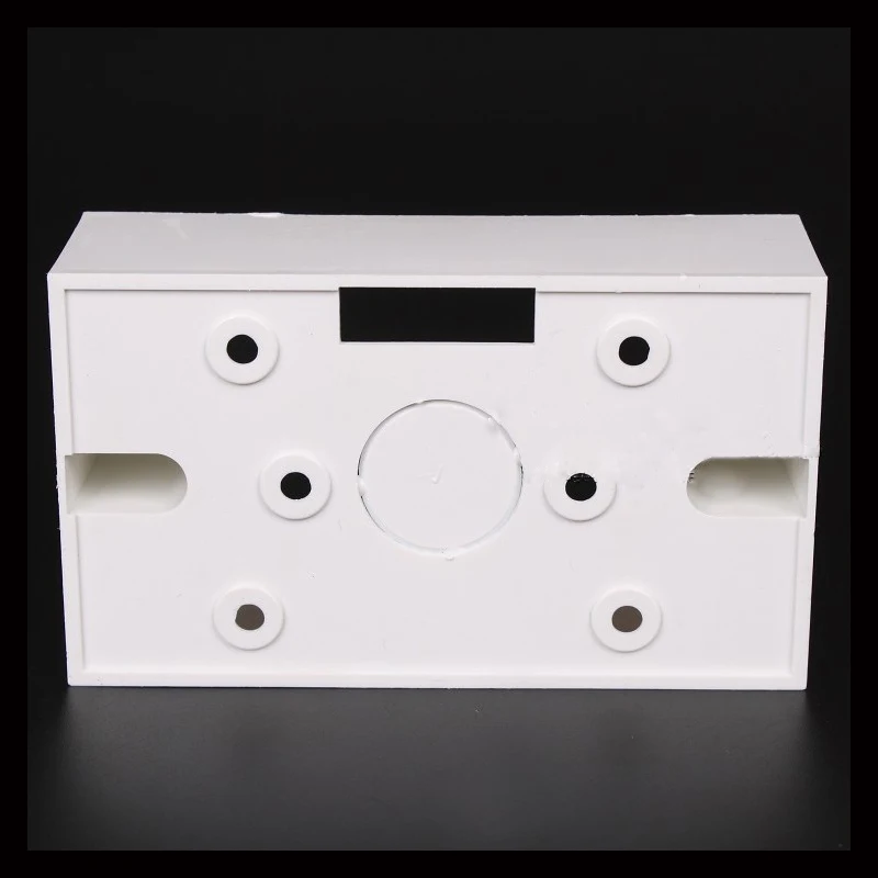 118/120 Type PVC Flame Retardant Junction Boxes Wiring Bottom Box For Universal Switch Socket Outlet Surface-mounted - Image 4
