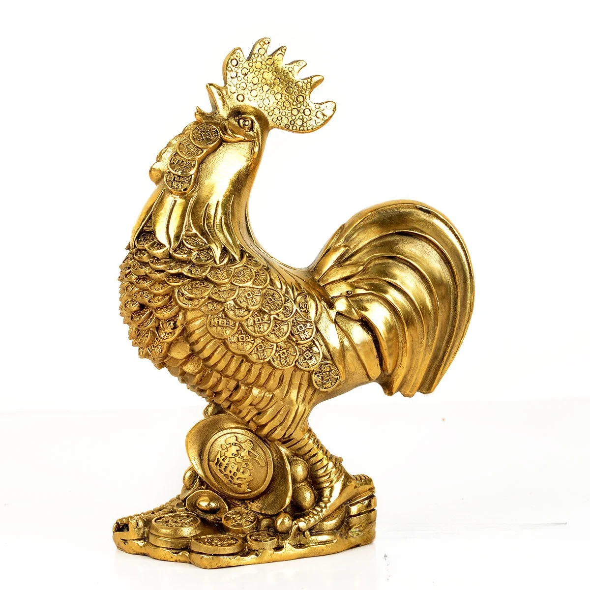 Copper Chicken, Brass Rooster, Yuan Bao Chicken