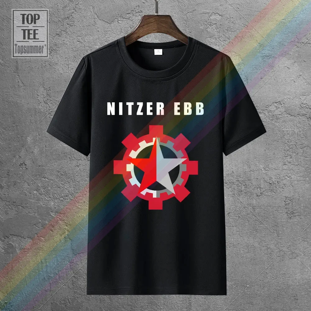 

Nitzer Ebb That Total Age Rock Band T-Shirt Short Sleeve T Shirt Men Tees Men'S Clothing Big Size:S-Xxxl