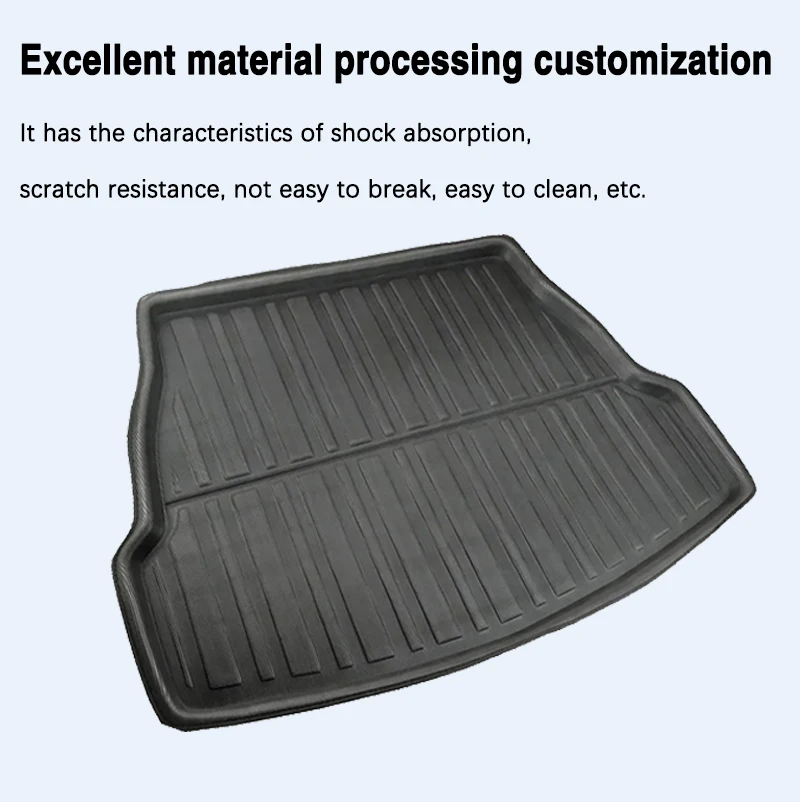 Car Trunk Mats for Toyota RAV4 XA50 2019 2020 2021 2022 Easy Clean Waterproof Protect Trunk Anti-Slip Cargo Pad EVA Accessories