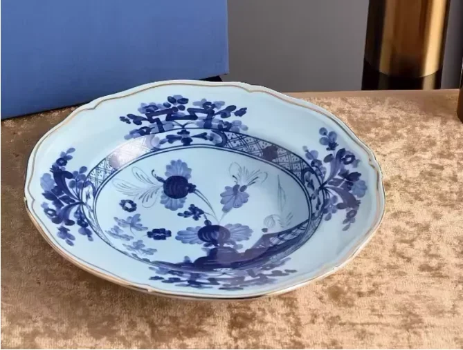 23cm Bone China Plate 9 Inch Round Porcelain Plates