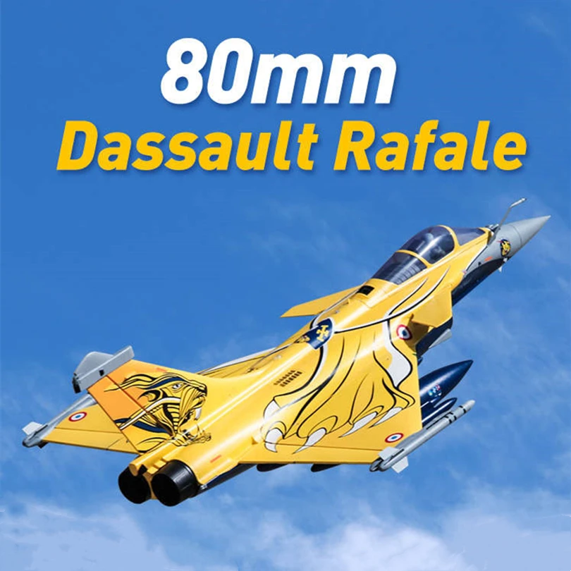 FMS RC Airplane Plane 80mm Rafale Dassaul Ducted Fan EDF Jet 6S 6CH With Flaps EPO PNP Model Plane Hobby Aircraft Avion