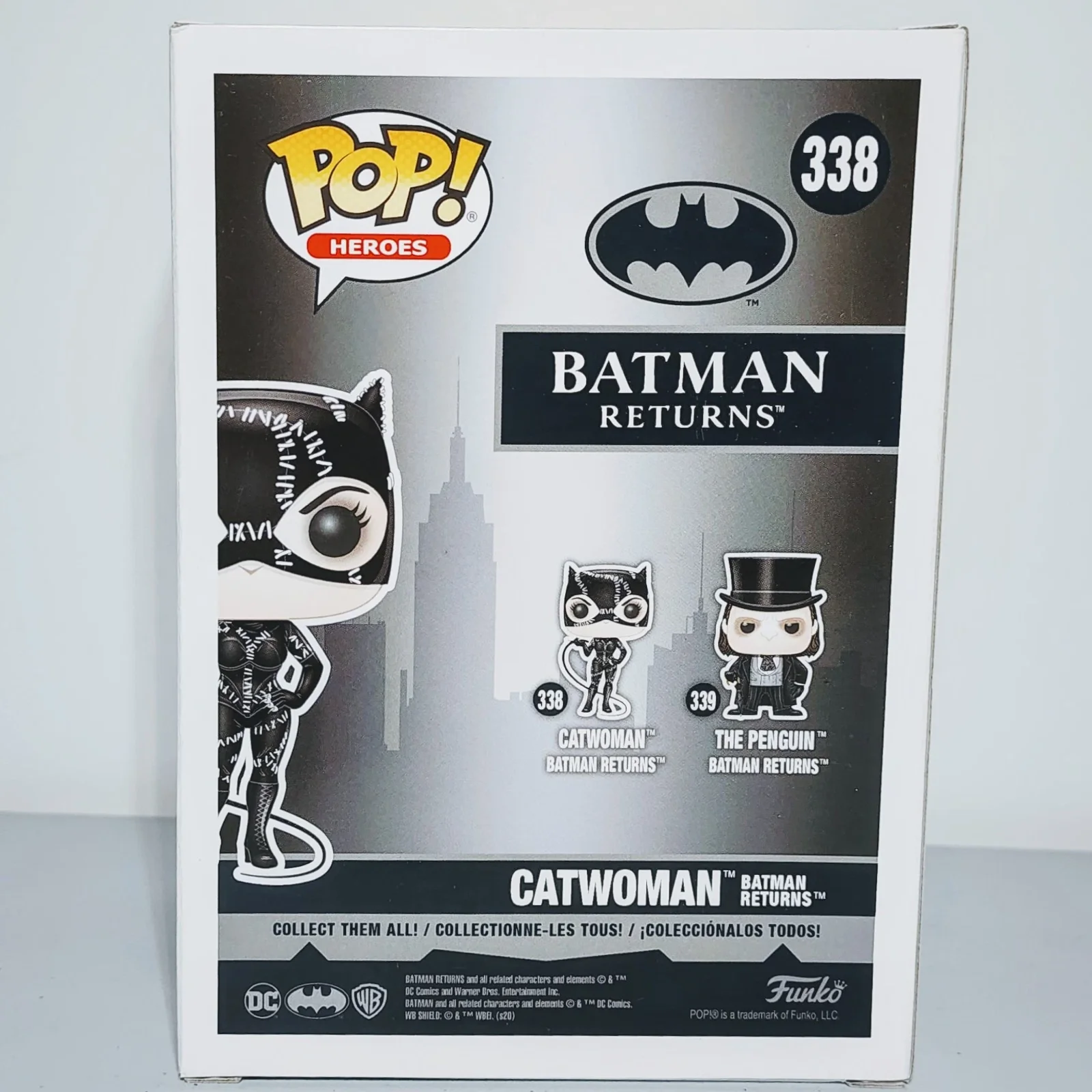 Batman Returns Figures Catwoman 338 Funko Pop Vinyl Figure DC Comics Limited Edition Figurine Collect Decoration Model Toy Gift - Image 5