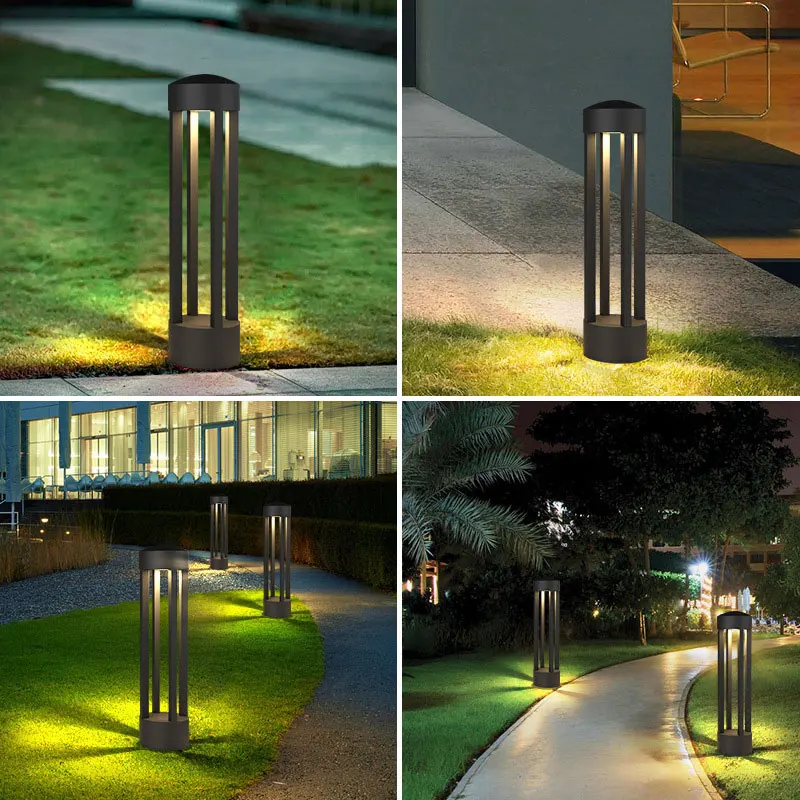 Led Outdoor Waterproof Lawn Lamp Community, Villa, Garden, Landscape, Garden, Courtyard Lamp Ground Plug-In Type