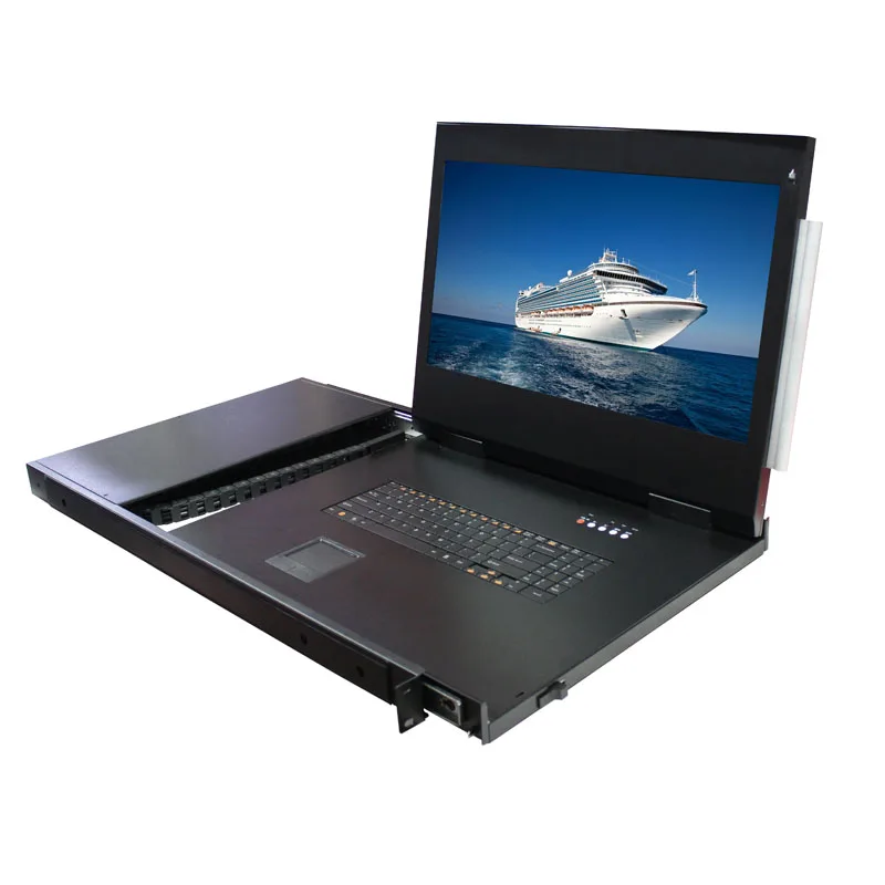 

21.5 Inch 1920*1080 Resolution Support Front USB/ OSD Menu /manage 128 Computers /LED KVM Drawer