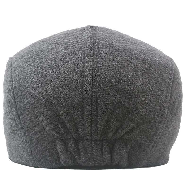 2023 the spring polyester Newsboy Newsboy beret hat casual beret men\'s beret into front hats Solid color hats the Gorras painter