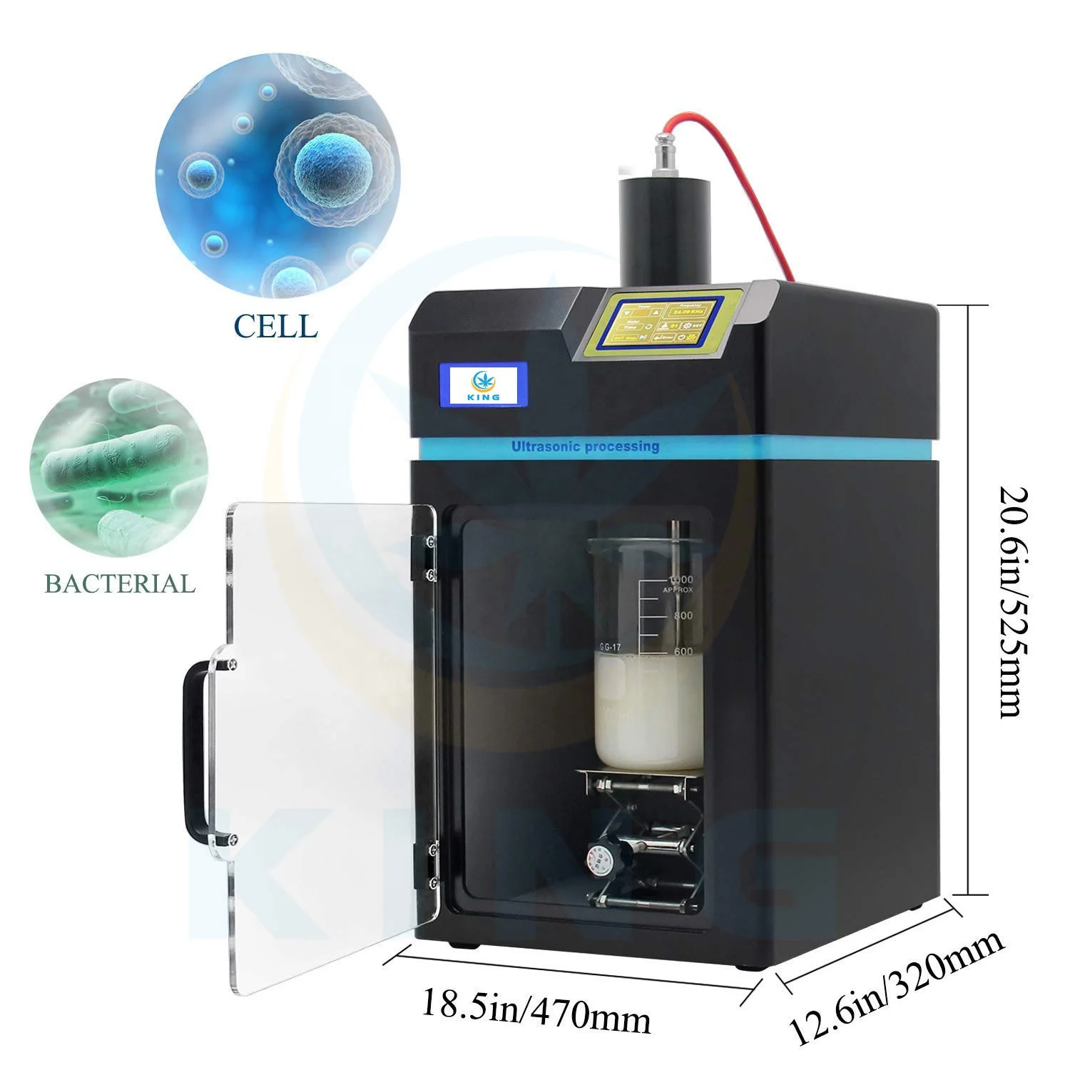 Ultrasonic Dispersion Emulsifying Homogenizer Mixing Equipment