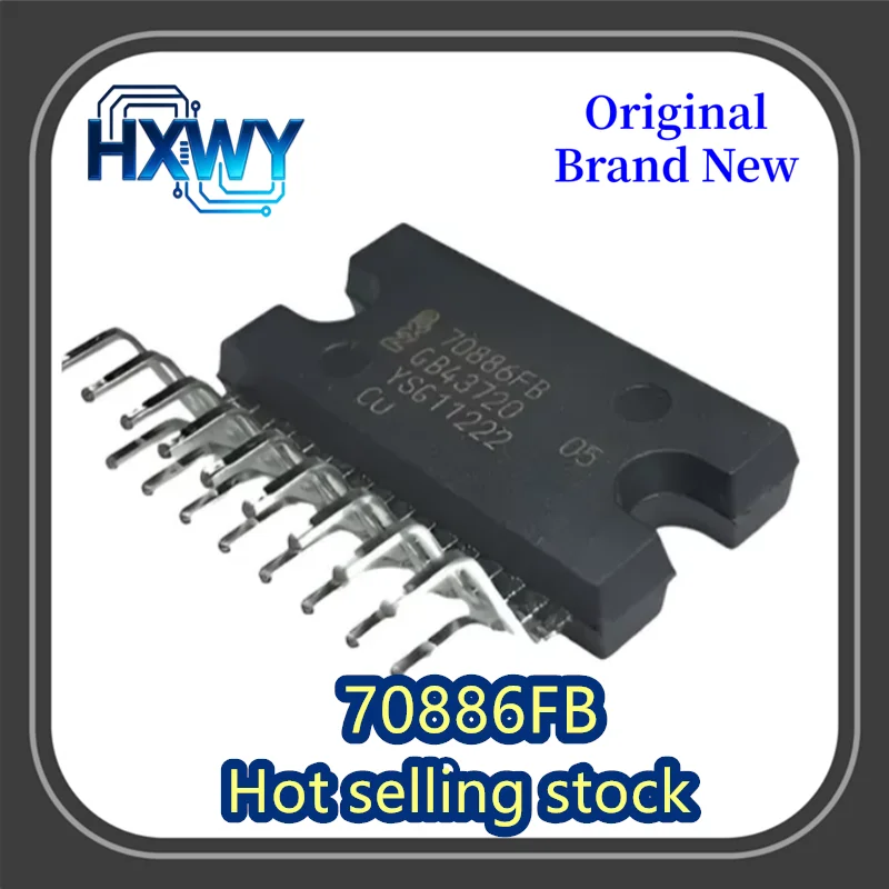 

(5/50 pieces) 70886FB ZIP-17 Car Audio Amplifier Chip Brand New Original