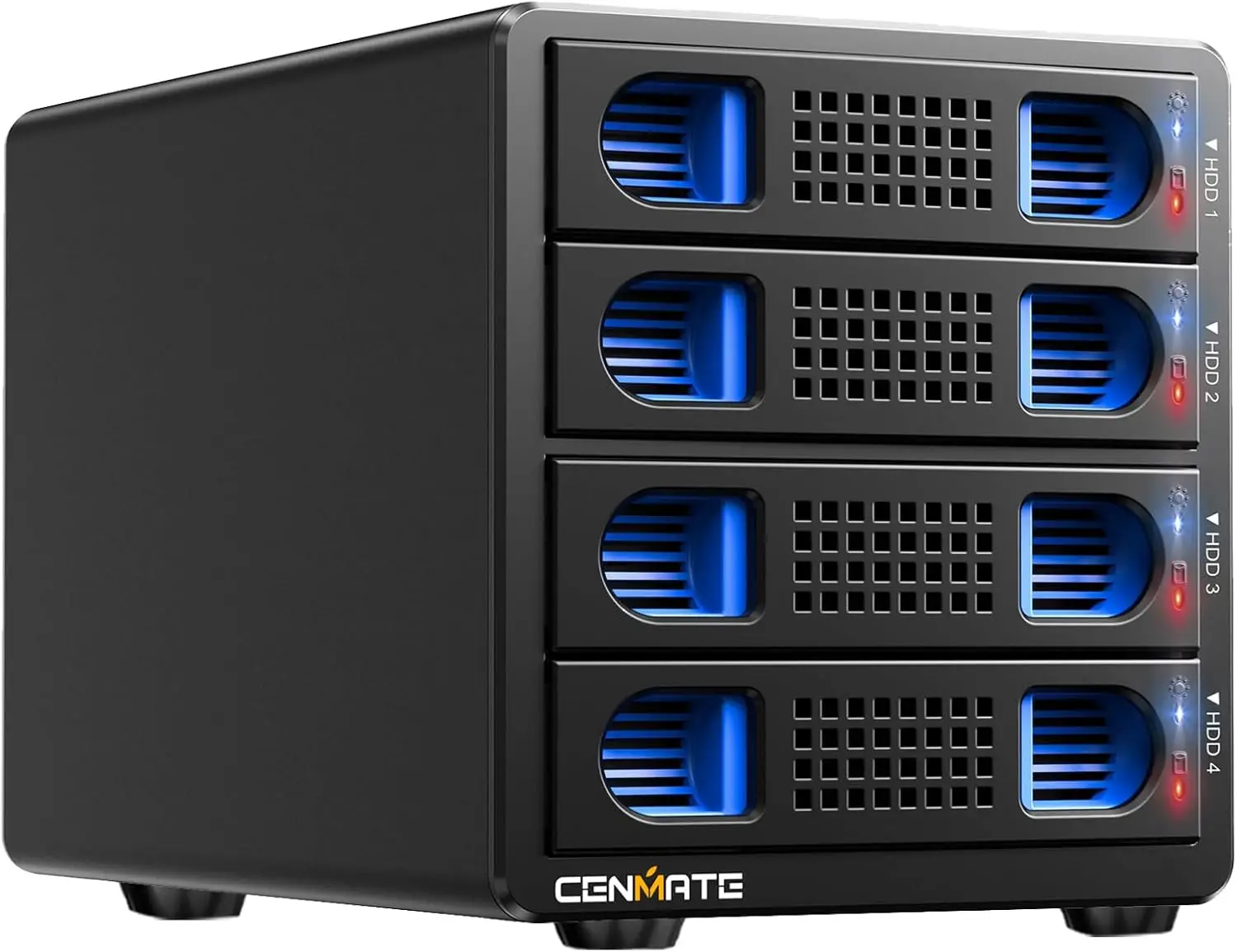 4 Bay Hard Drive En…