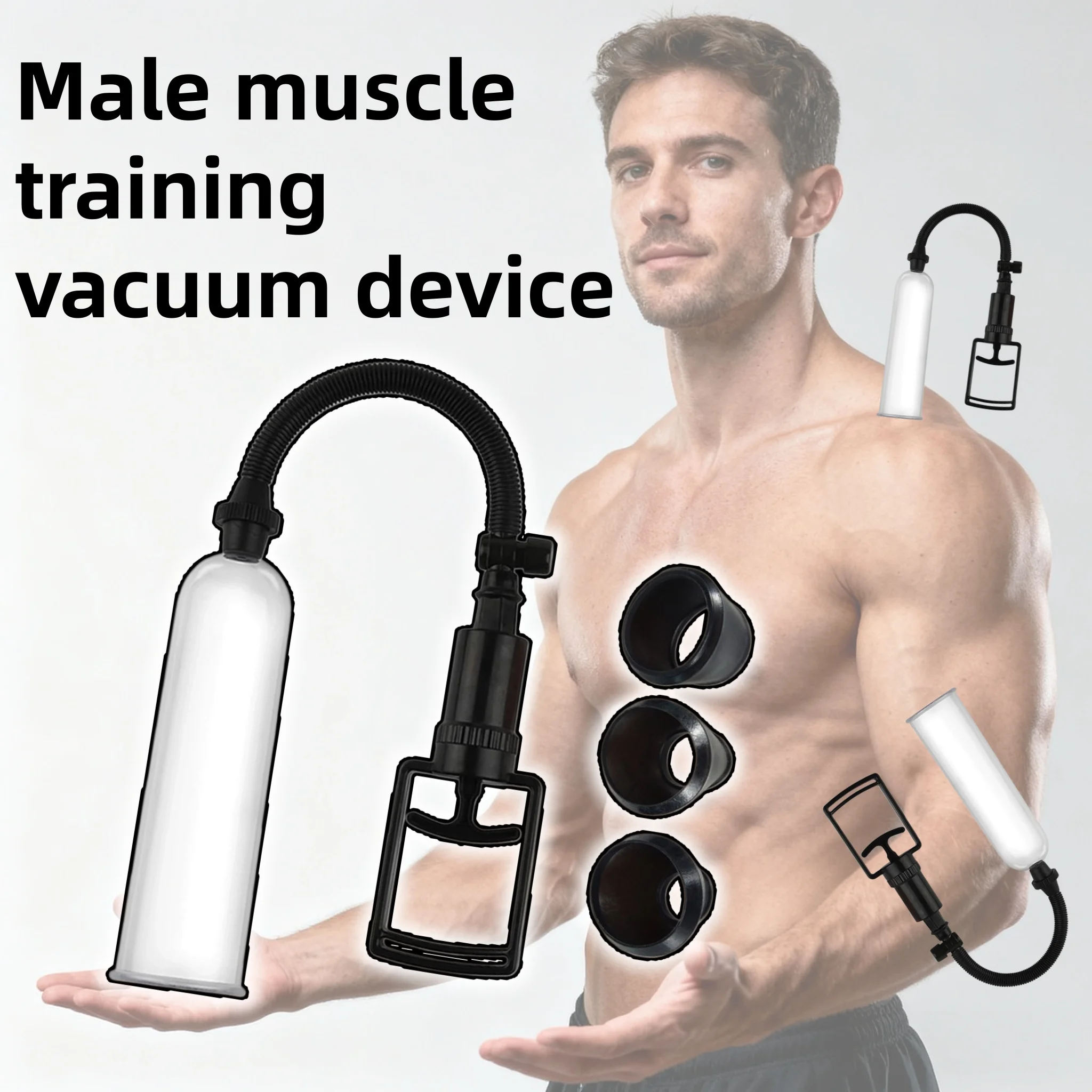 

Новый мужской вакуумный насос для тренировки мышц, увеличивает многоцелевой продукт, товары для домашнего спортивного обучения для взрослых и мужчин