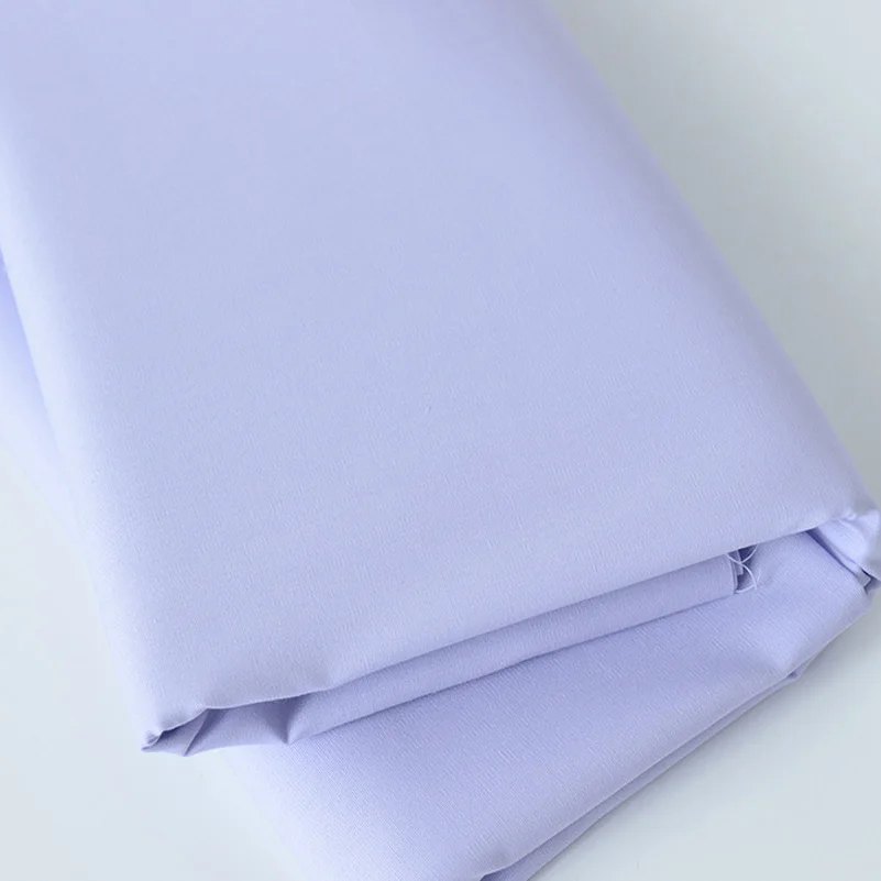 Katoenen poplin stof effen kleur wit rood zwart voor naaigerei quilten patchwork per halve meter