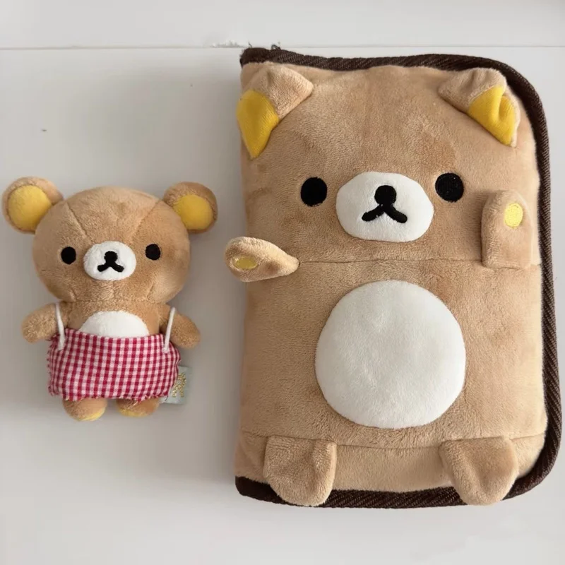 

Easy Bear Hand Account Bag Passport Storage Bag Portable Document Protection Cover Travel Storage Student Pen Bag Pen Holder