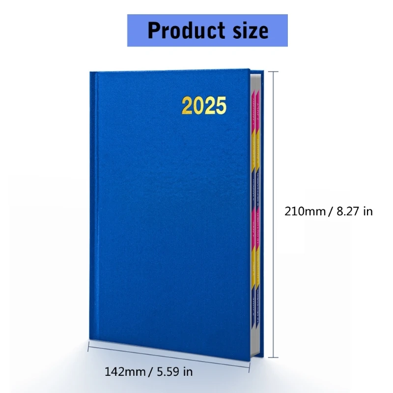 2025 Planer Daily/Weekly/Monthly Planer Planner Planer Notebook Journaling Notebooks Schulbürovorräte