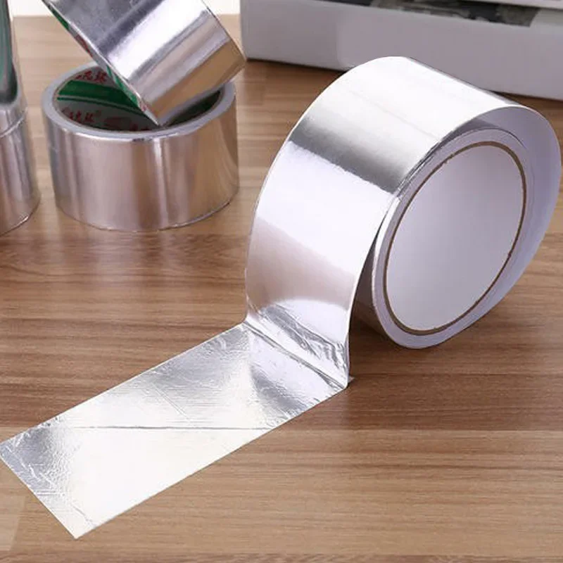 

Grade Aluminum Foil Tape, Extra Thick & Wide for HVAC Duct Sealing, Heat Resistant up to 300°F, Waterproof Repair Tape for Metal