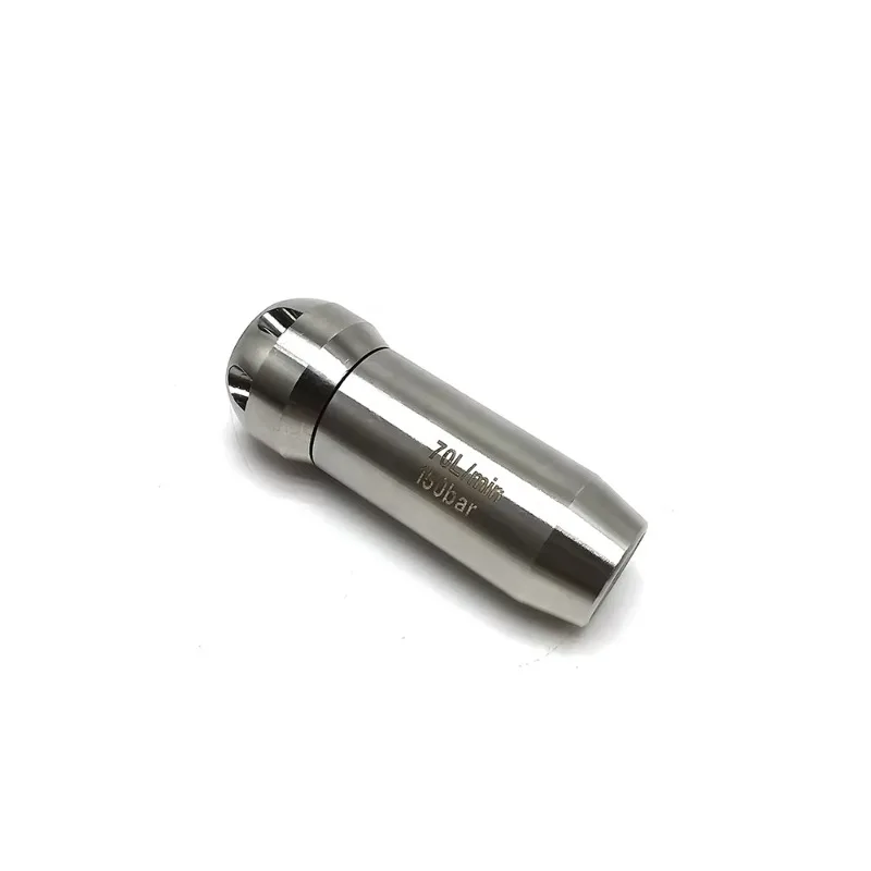 Premium 150 bar high pressure sewer jet nozzle 70 l/min, stainless steel 1/2 inch for gutter cleaning