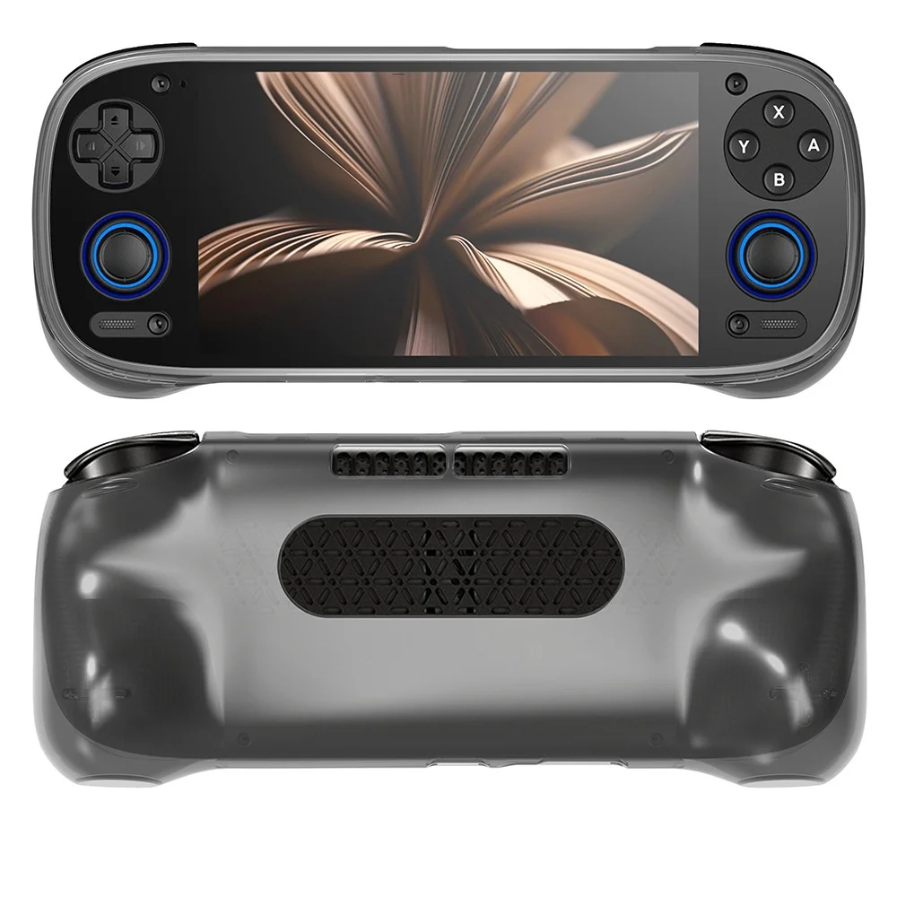 Retroid Pocket 5用ハンドグリップカバーケース、TPUシェルスタンド