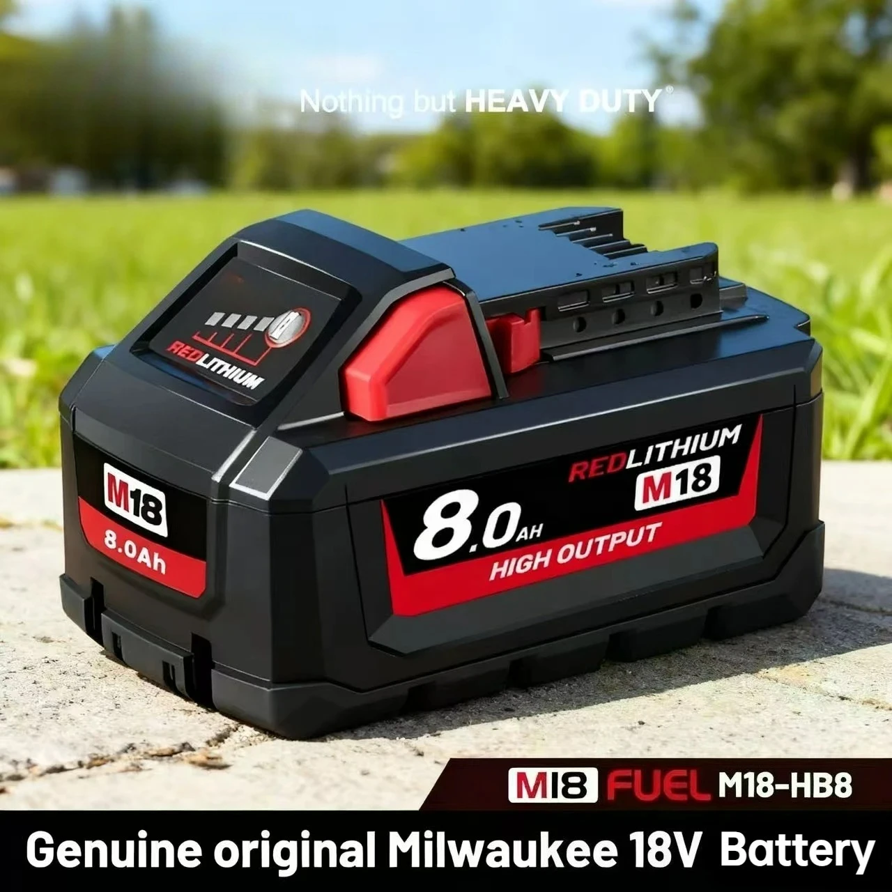 For Original Milwaukee Genuine Battery, M18 battery, M18B6，5.0Ah 